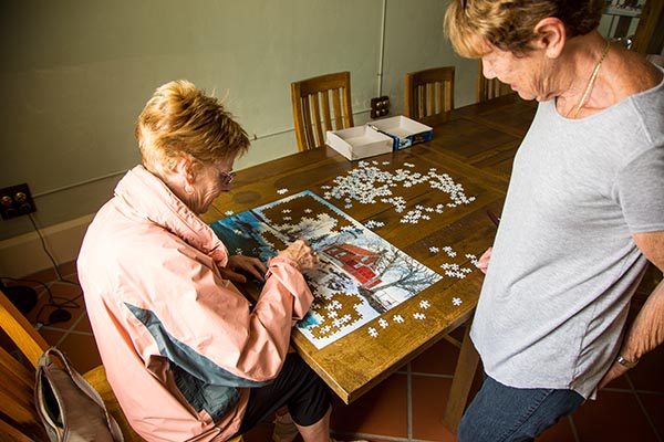 If you are staying on the island, make sure you bring a good book or a jigsaw to while away the evening hours.