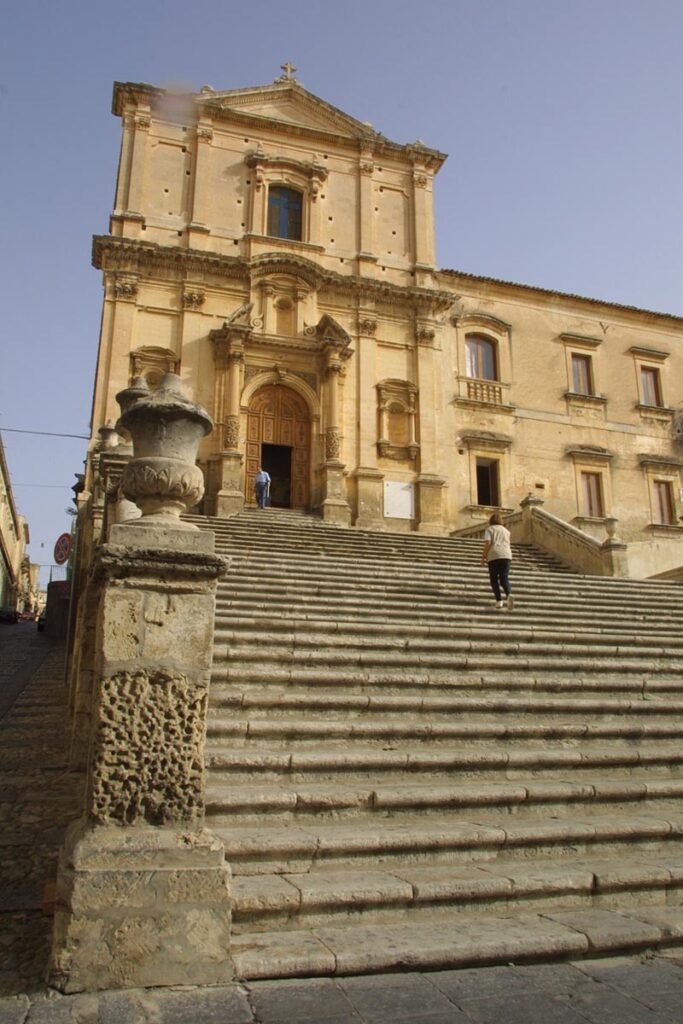 There are many grand palaces and churches in Noto, Sicily