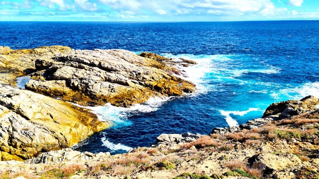 Cape Carnot is the most south-westerly tip of the Eyre Peninsula and was named by the Frenchman Baudin who sailed in this area at the same time Matthew Flinders was making his circumnavigartion of Australia in the 1800's