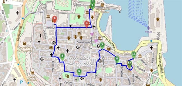 GPSmyCity Map