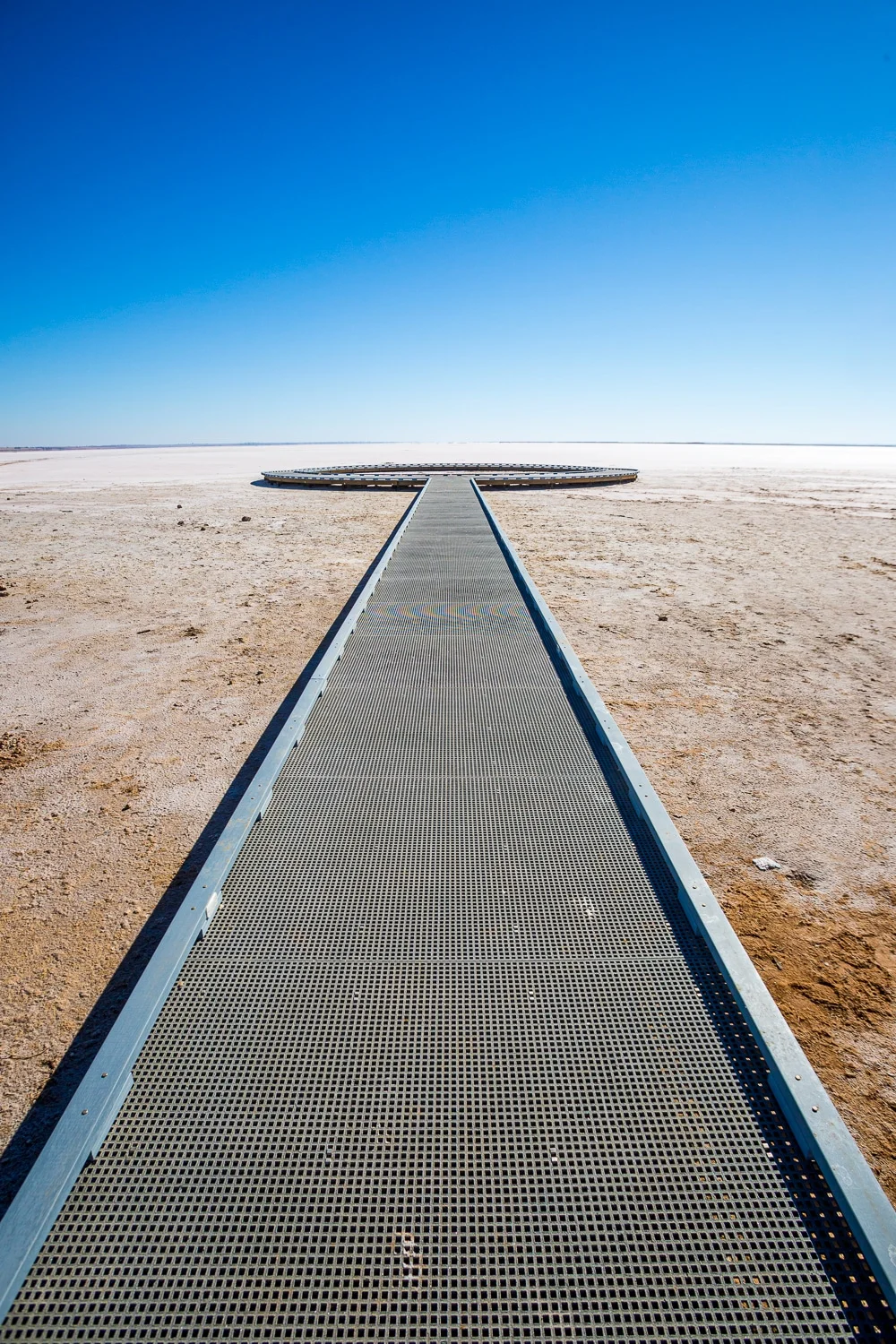 Lake Tyrrell, Victoria's largest salt lake
