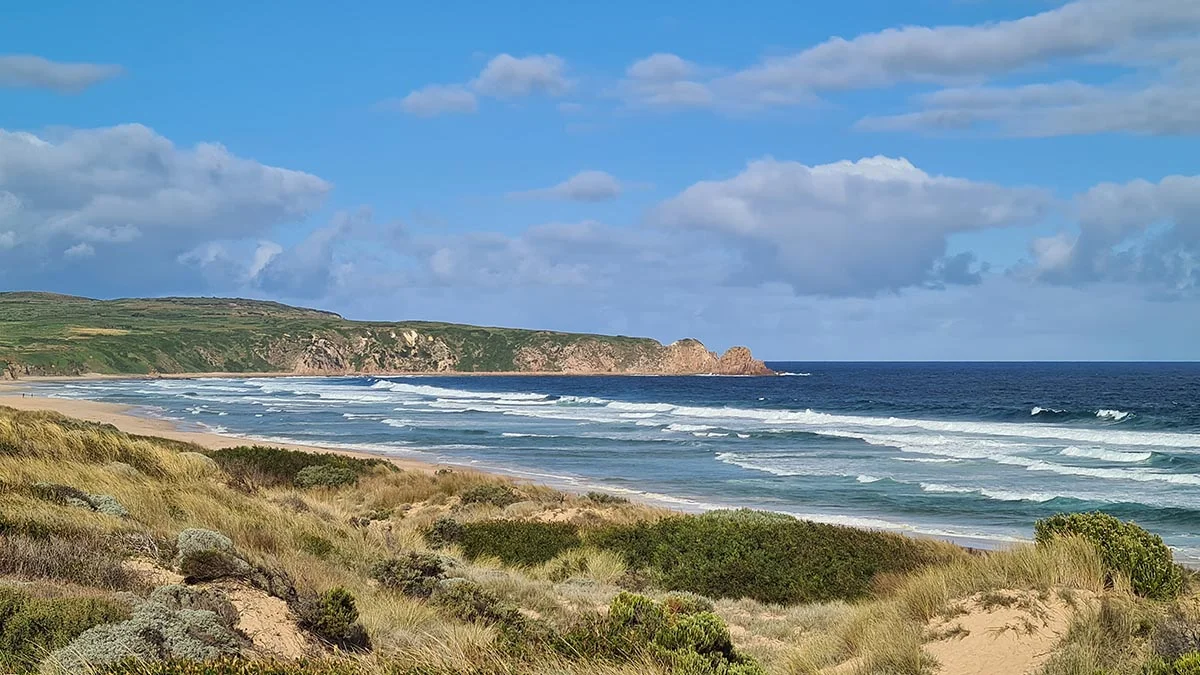 A surfing spot on Phillip Island Victoria known as Anzacs
